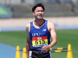 環太平洋大・前田陽向　個人選手権1500mVと800m3位に「手応えある3日間」