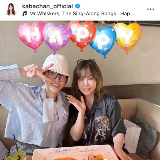 KABA.ちゃんインスタグラム(@kabachan_official)より