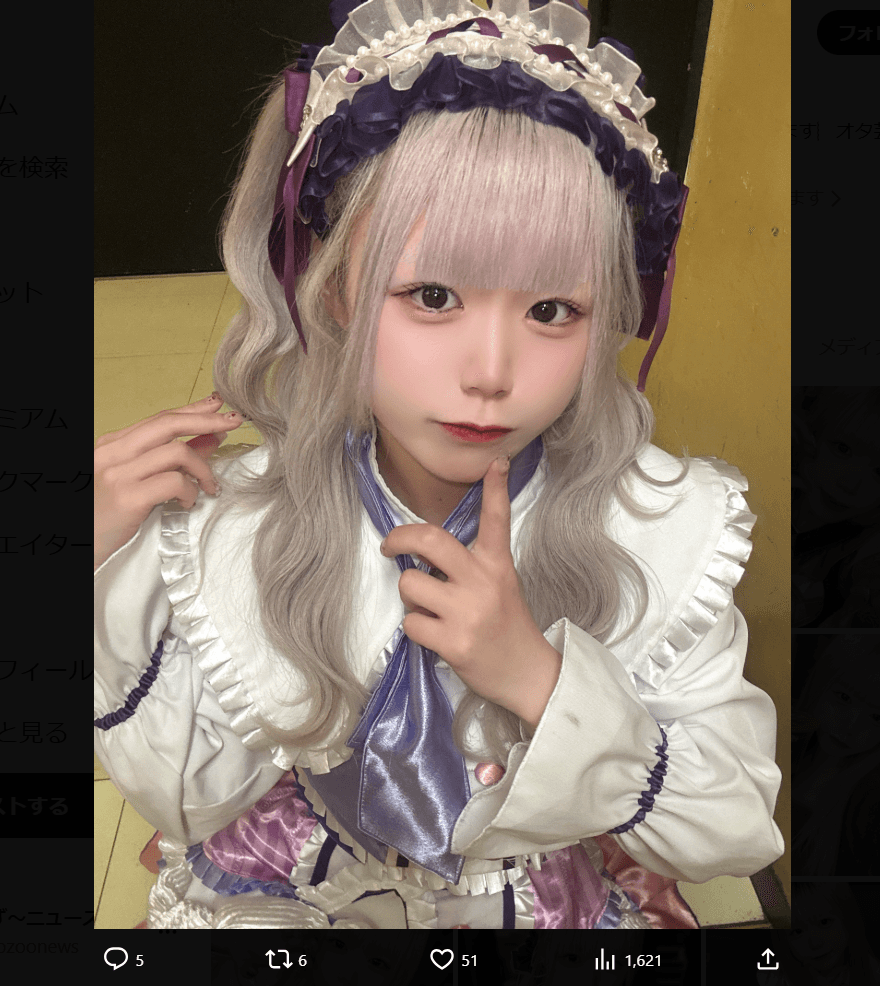 小鳥ねあのX（@okashi_re_nea）より