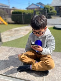 普段の甥御さん／iwata-styleさん（@iwata-style）提供