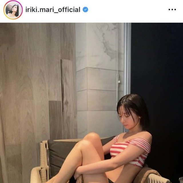 入来茉里インスタグラム＠iriki.mari_officialより