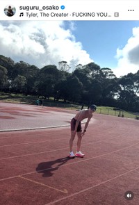 （大迫傑公式インスタグラムより）