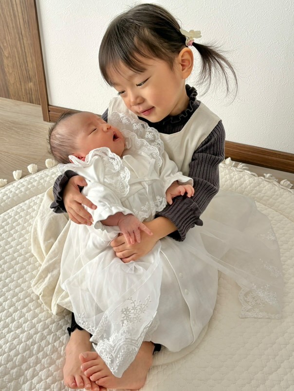 今では妹が大好きな頼れるお姉ちゃん！（提供：＠mi_nosuke10さん）
