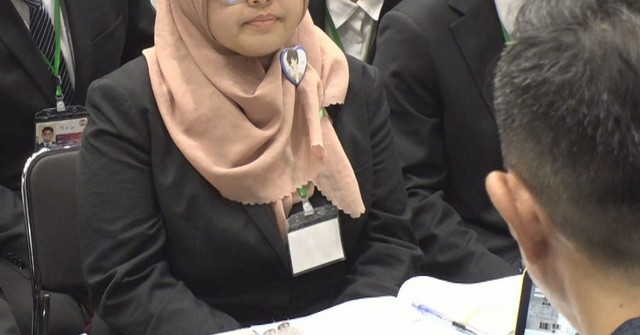イメージ　外国人向け就職説明会の様子