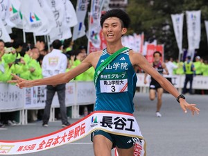 全日本大学駅伝、青山学院大が意地の準優勝「箱根駅伝では優勝目指す」