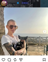 ルビー・ローズのインスタグラム＠rubyroseより