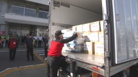 石川県輪島市へ送る支援物資　総社市役所