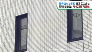 新型コロナの雇用調整助成金７８００万円を不正受給　整骨院など運営の仙台市の会社