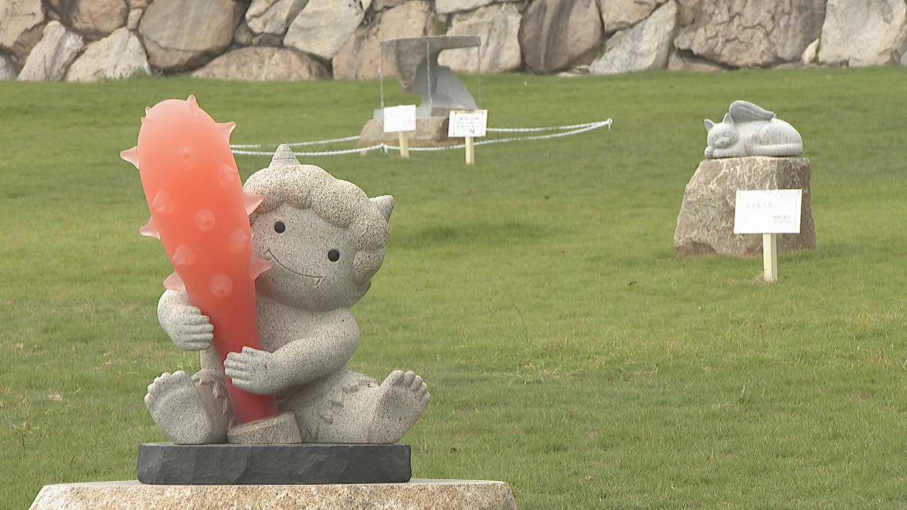 花崗岩のダイヤモンド「庵治石」の美しさに触れる企画展 香川・高松市