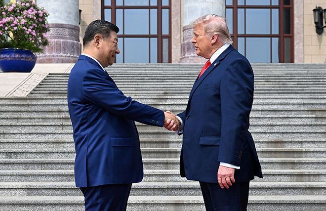 Trump and Xi open talks praising trade progress