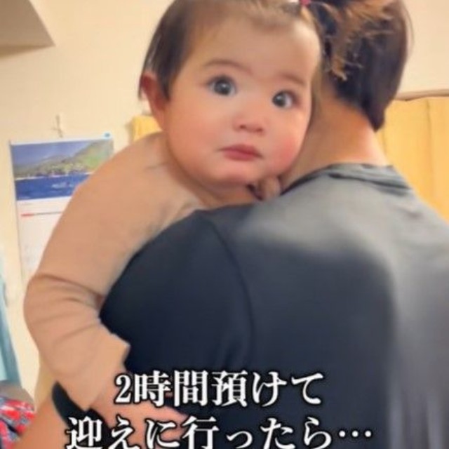 ママを見つけてビックリ！（提供：@nakayama.stさん）
