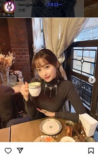 青井春のインスタグラム＠harujjang26より