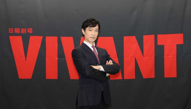 「VIVANT」取材会に出席した堺雅人