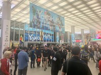 ニュージーランド対南アフリカの試合会場となった横浜国際競技場