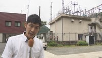 不具合があった備中広瀬変電所　高梁市