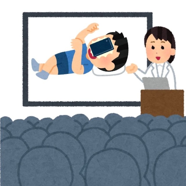 スマホの顔面への落下による怪我は、眼科医の間では「あるある」だという
