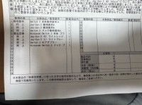 任天堂から送られてきた明細書（鮪さん提供）
