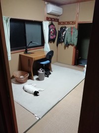 夜……まだ待っていた（提供写真）