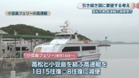 小豆島フェリーの高速艇