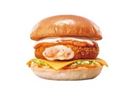 「デミチーズえびグラタンバーガー」590円
