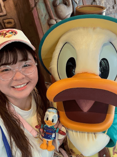 上級者テクの自撮りも”Dオタ”の妻はお手の物／しもたかちゃんさん（@shimotakachan81）提供