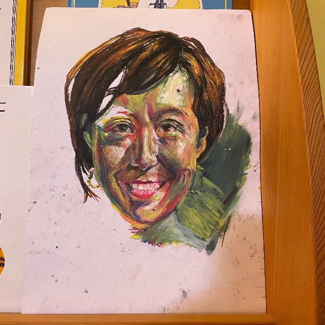 画力に上達が見えます（久保桂奈さん提供）