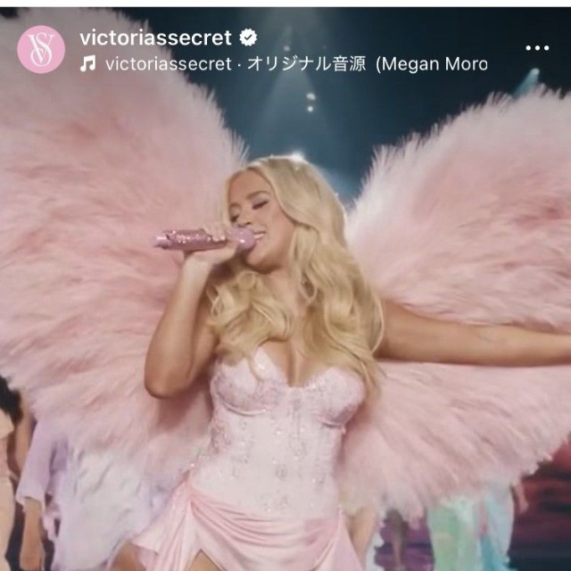ヴィクトリアズ・シークレットのインスタグラム＠victoriassecretより