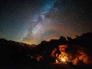 練習を抜けてお喋りに花を咲かせた夜、夏の星が私たちを見つめていた