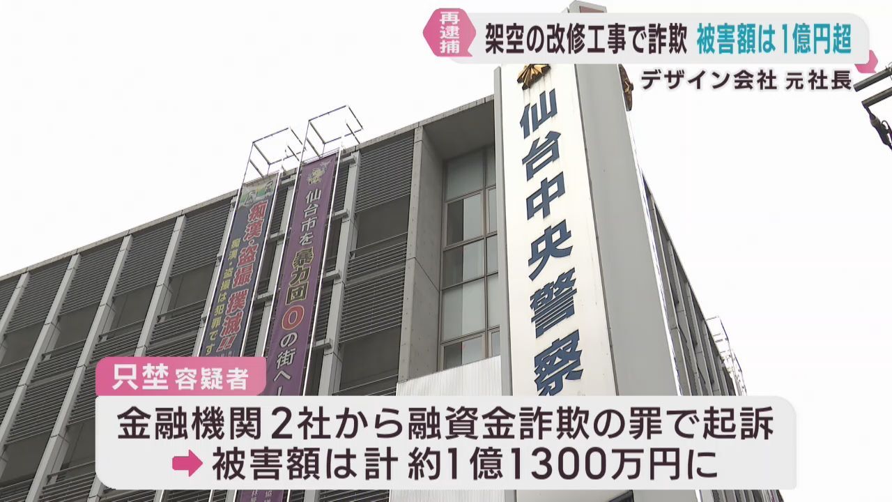 ホテル改修工事を装い３００万円だまし取った疑い　デザイン会社元社長を再逮捕