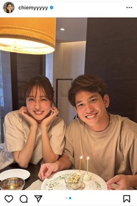 愛甲千笑美のインスタグラム＠chiemyyyyyより