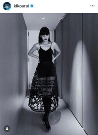 （Kiko Arai公式インスタグラムより）