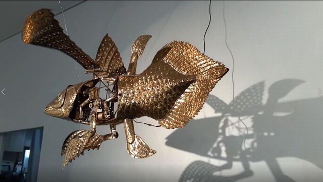 シーラカンス（真鍮）