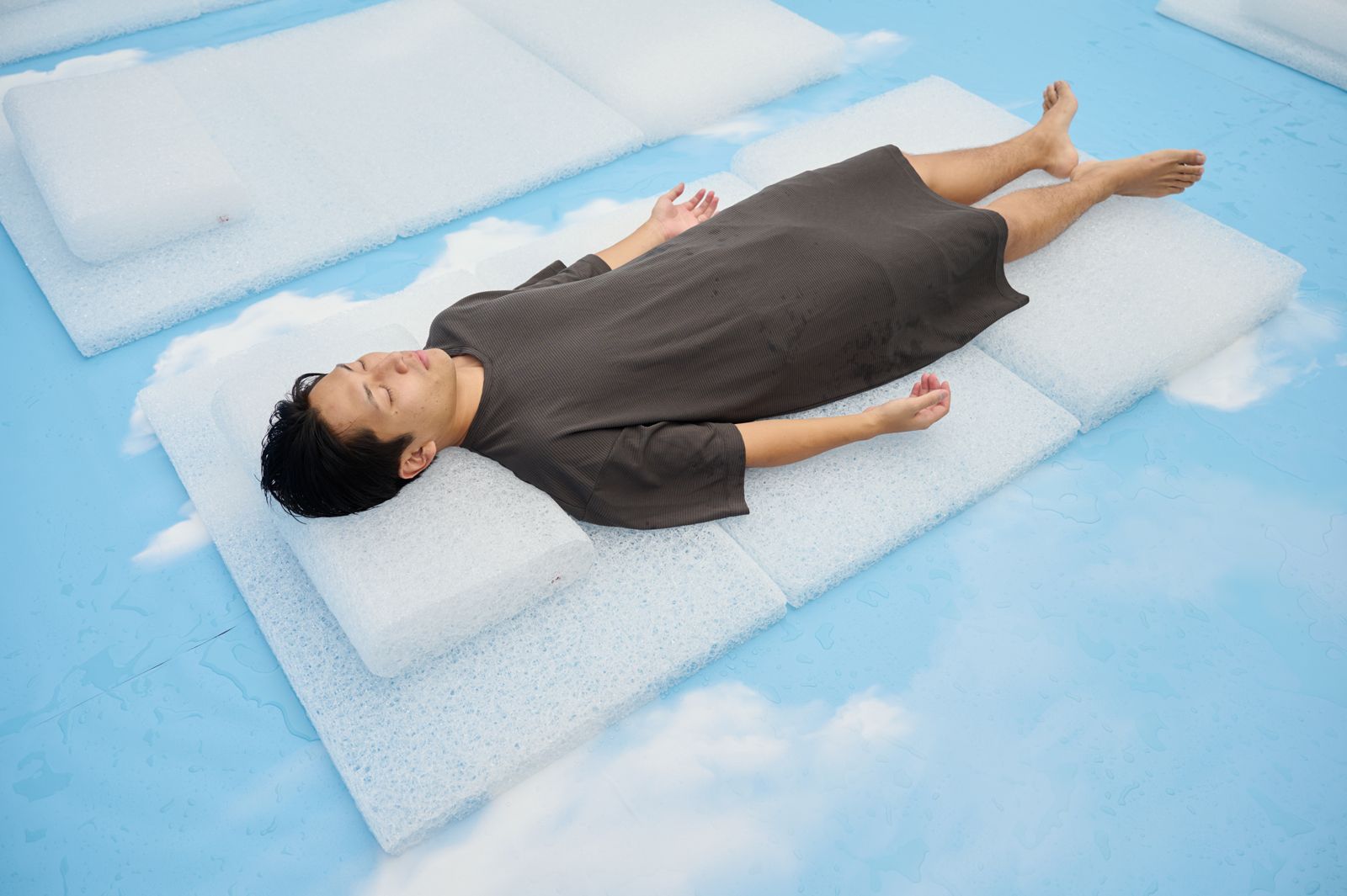 雲上外気浴_人あり