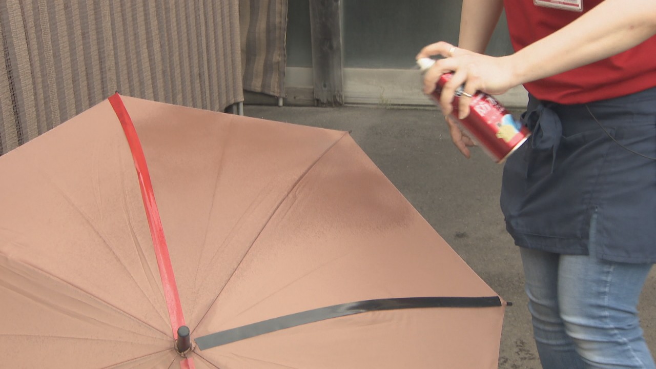 傘にかける防水スプレーはどれ選ぶ 梅雨入りを前に傘を長く使うコツを紹介 Ksbニュース Ksb瀬戸内海放送