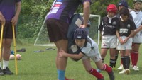 ラグビー教室　岡山・中区　24日
