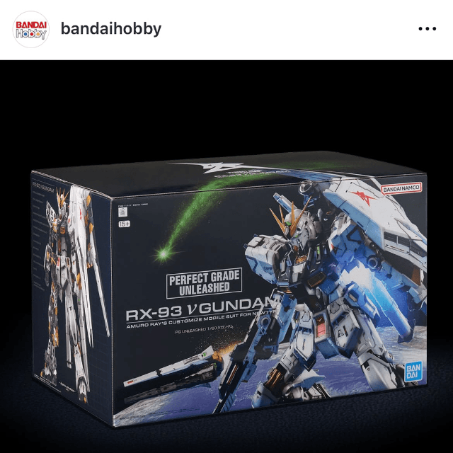 Bandai Hobby (@bandaihobby)の公式インスタグラムより