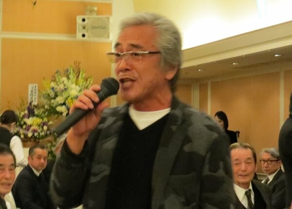 寺島進さん（２０２４年２月、京都市南区）