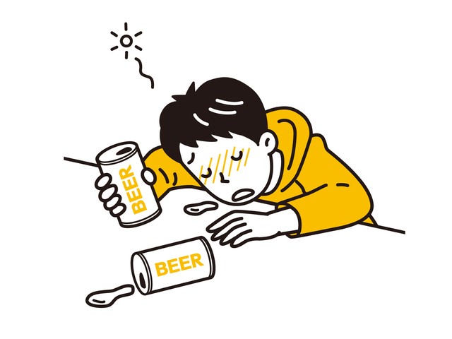 女性に介抱された経験を通じて、投稿主はお酒との向き合い方が変わった（photoACより「うさぎや」さん撮影、イメージ画像）