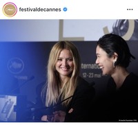 カンヌ国際映画祭のインスタグラム＠festivaldecannesより