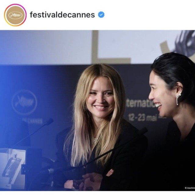 カンヌ国際映画祭のインスタグラム＠festivaldecannesより