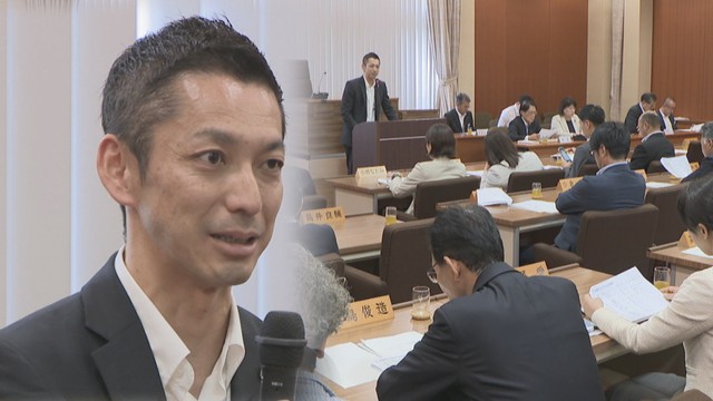 ファジの県議会応援団「新スタジアムへ盛り上げを」