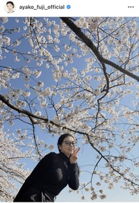 藤あや子インスタグラム＠ayako_fuji_officialより
