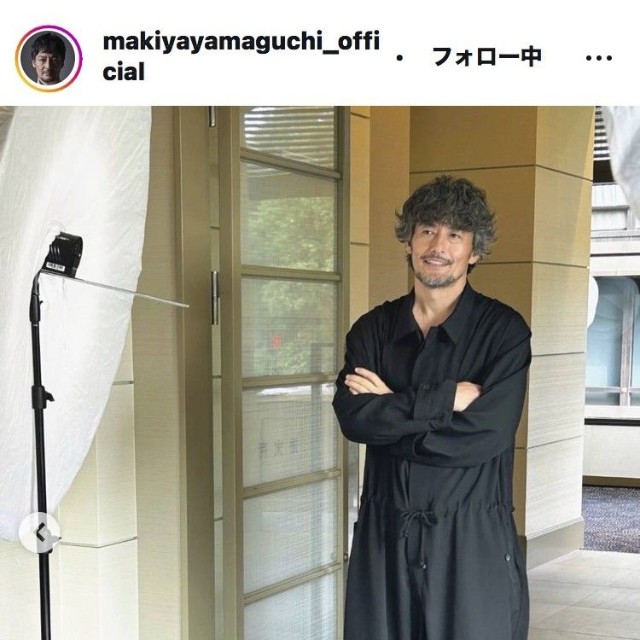 山口馬木也のインスタグラム＠makiyayamaguchi_officialより