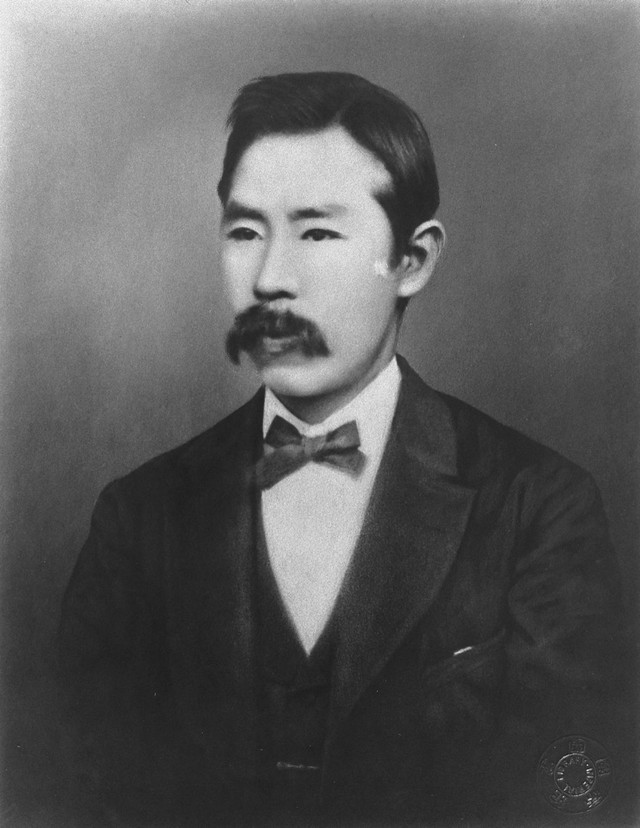 平安教会とゆかりの深い新島襄（国立国会図書館「近代日本人の肖像」より）
