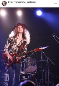 山本恭司インスタグラム(@kyoji_yamamoto_guitarist)より