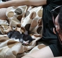 寝る時も一緒です