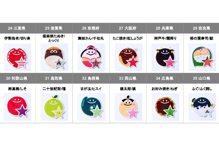 あなたの地元はどのデザイン？ 【ファミマ】47都道府県限定「ご当地