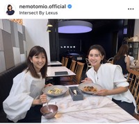 根本美緒アナウンサーのインスタグラム＠nemotomio.officialより