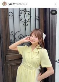 林祐衣(@yui.1111)さんのインスタグラムより