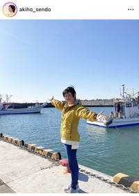 千堂あきほインスタグラム＠akiho_sendoより